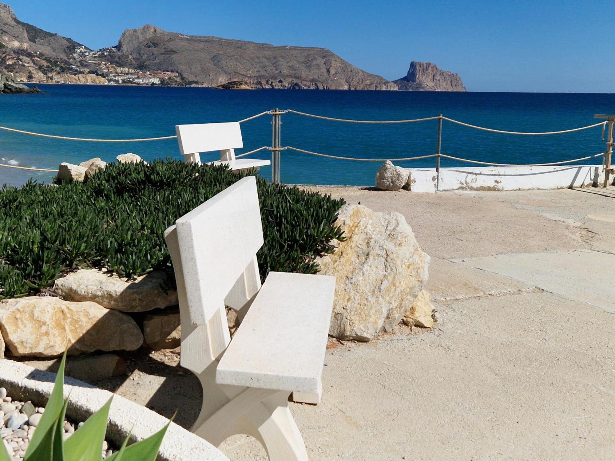 Azul - Estudio Con Vistas Al Mar, Piscina Y Acceso Directo A La Playa By Redi 알테아 외부 사진