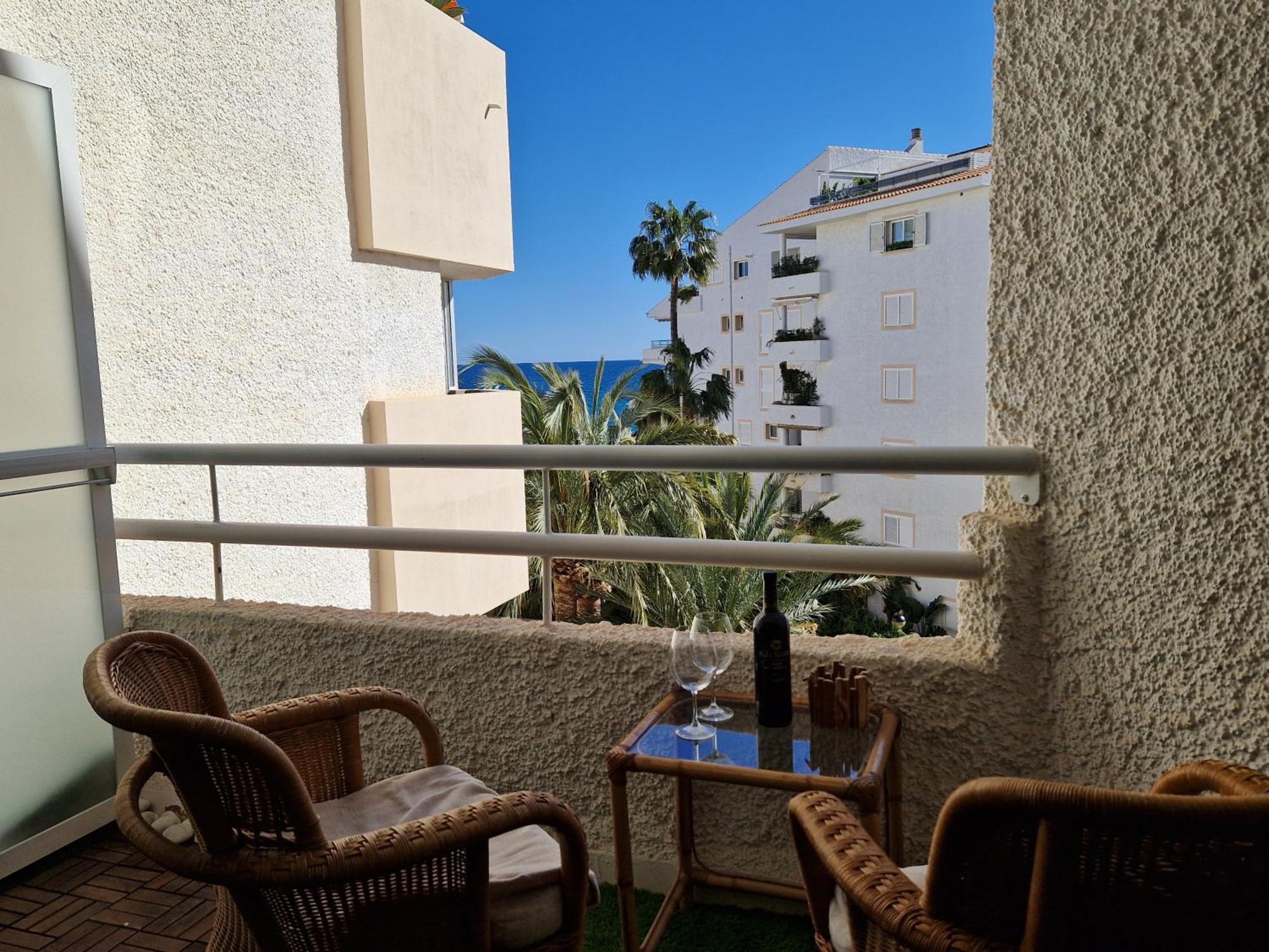 Azul - Estudio Con Vistas Al Mar, Piscina Y Acceso Directo A La Playa By Redi 알테아 외부 사진
