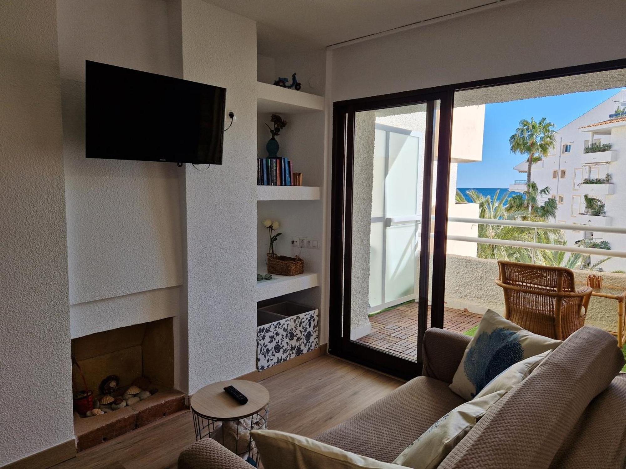 Azul - Estudio Con Vistas Al Mar, Piscina Y Acceso Directo A La Playa By Redi 알테아 외부 사진